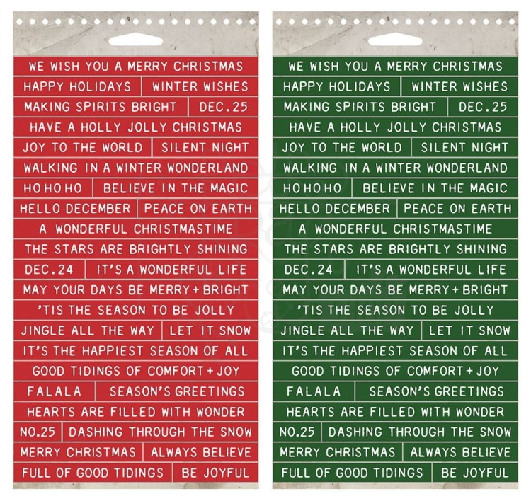 Naklejki Idea-Ology Sticker Book Christmas TH94415 Tim Holtz
