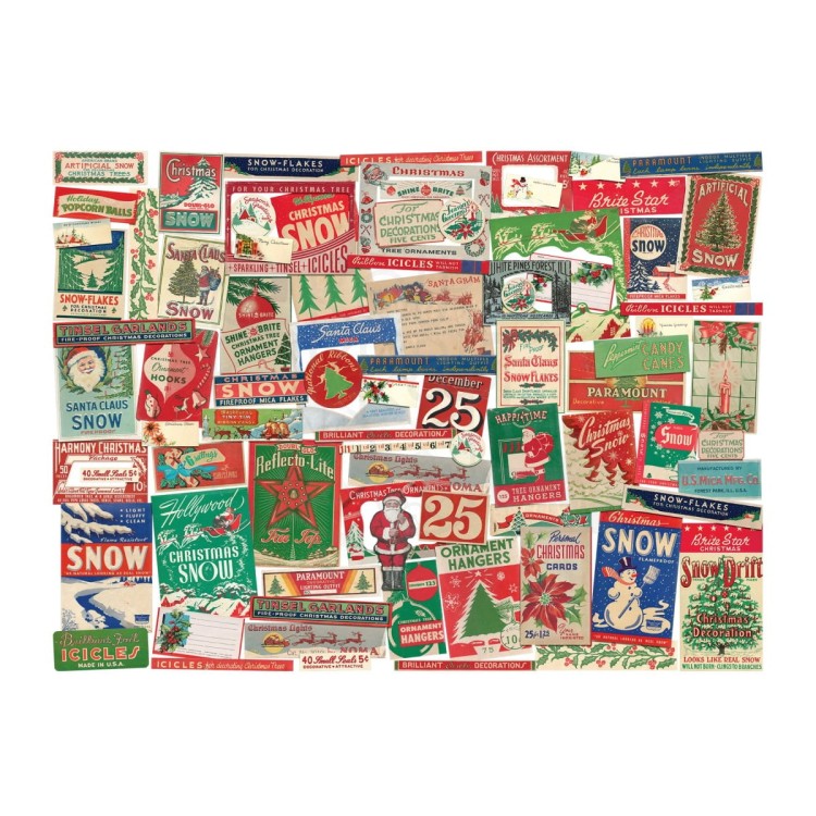 Ozdoby papierowe Idea-Ology Layers Christmas Emporium 84szt TH94420 Tim Holtz
