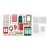 Ozdoby tekturowe i foliowe Idea-Ology Baseboards and Transparencies Christmas TH94407 Tim Holtz
