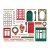 Ozdoby tekturowe i foliowe Idea-Ology Baseboards and Transparencies Christmas TH94407 Tim Holtz