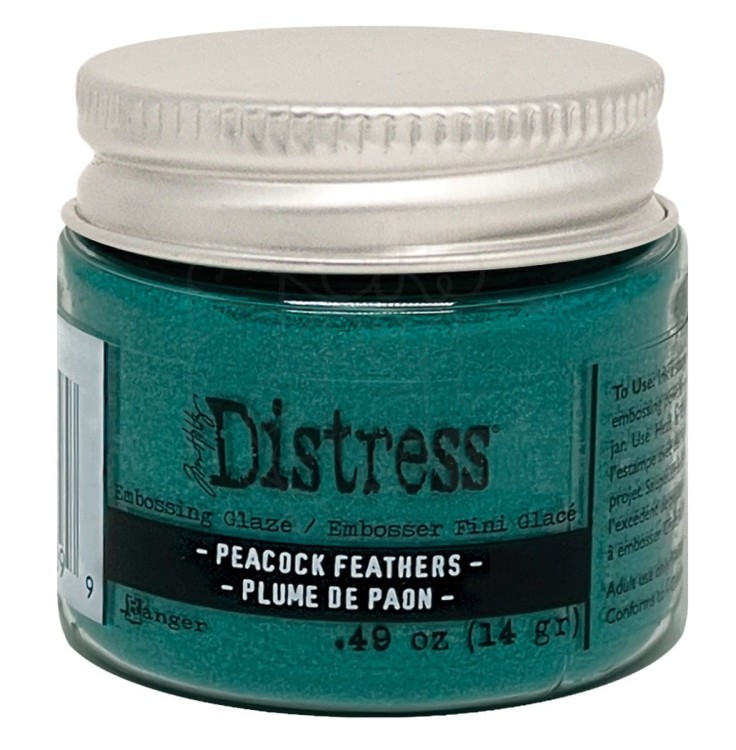 Puder do embossingu przezroczysty Tim Holtz Embossing Glaze Peacock Feathers TDE84099 Ranger