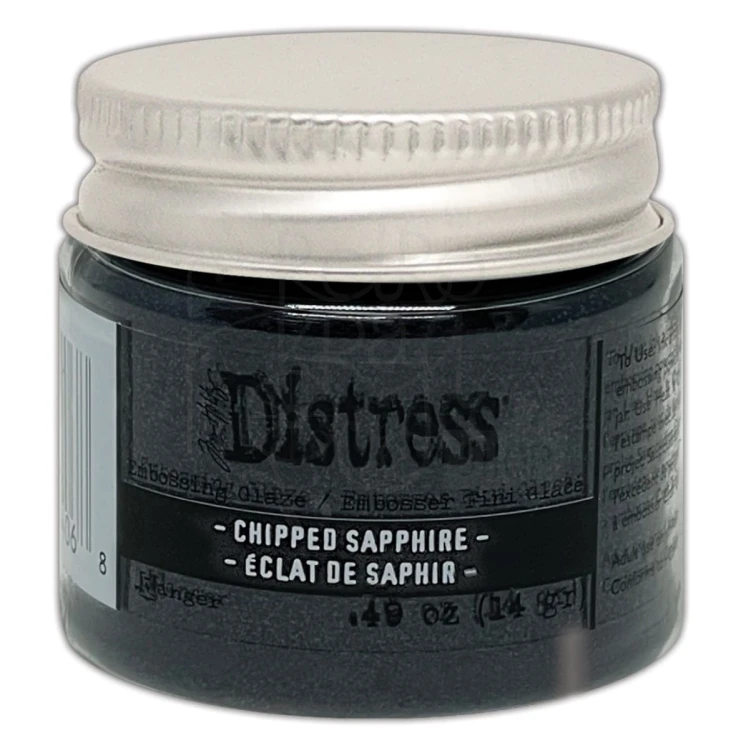 Puder do embossingu przezroczysty Tim Holtz Embossing Glaze Chipped Sapphire TDE84068 Ranger