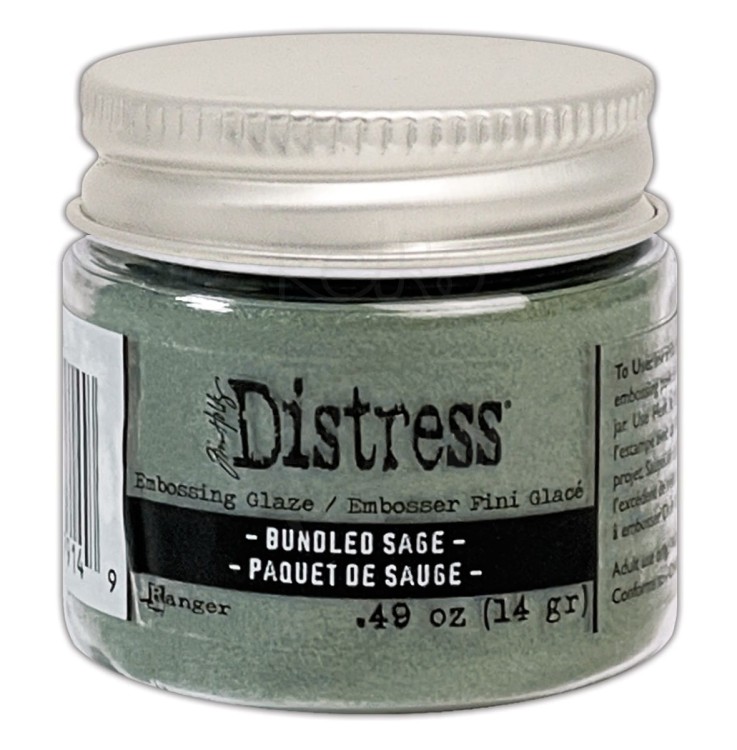 Puder do embossingu przezroczysty Tim Holtz Embossing Glaze Bundled Sage TDE79149 Ranger