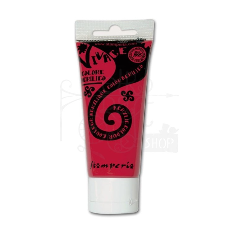 Farba akrylowa Vivace Ochra Czerwona 60ml KAB06 Stamperia