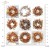 Papier do scrapbookingu 30x30 Jesienne wianki SL1629 ITD Collection