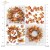 Papier do scrapbookingu 30x30 Jesienne wianki SL1631 ITD Collection