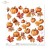 Papier do scrapbookingu 30x30 Jesienne wianki SL1637 ITD Collection