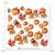 Papier do scrapbookingu 30x30 Jesienne wianki SL1637 ITD Collection