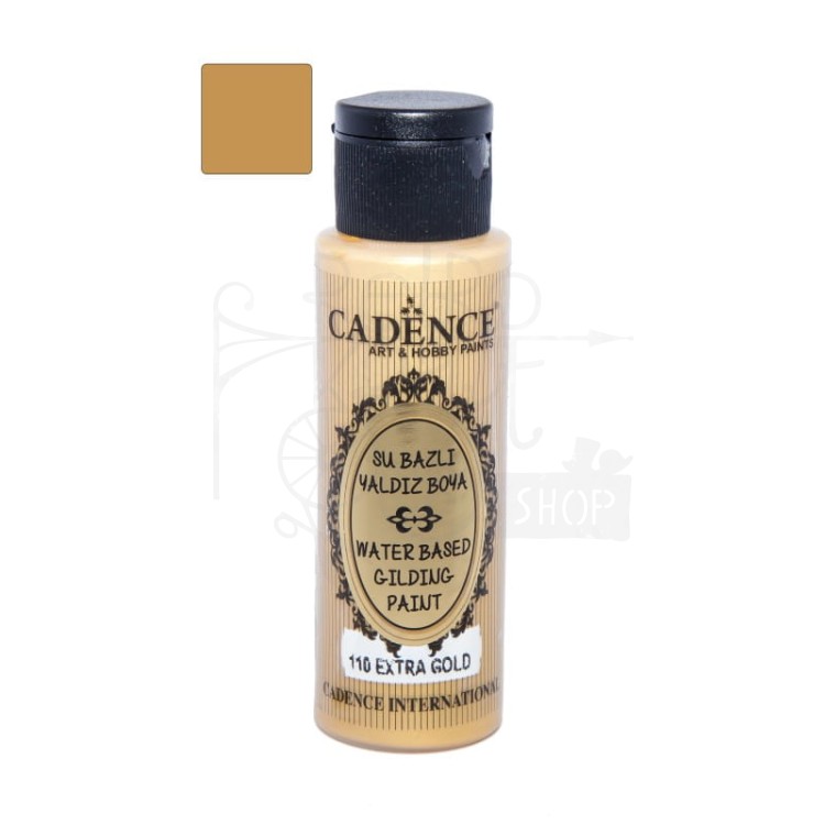 Farba akrylowa metalizowana Gilding 70ml extra złoto FMDZ110-70 Cadence