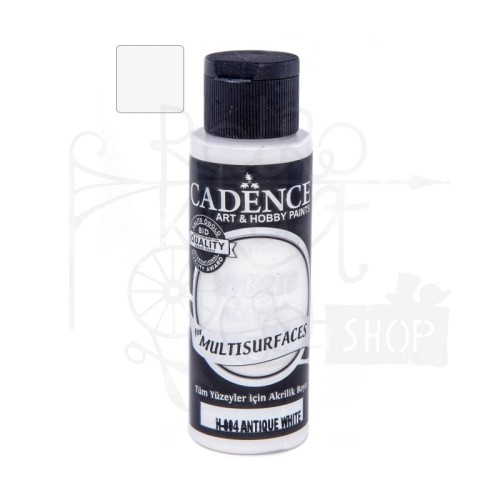 Farba akrylowa hybrydowa antyczna biel 70ml H04-70ML Cadence