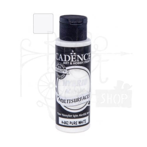 Farba akrylowa hybrydowa czysta biel 70ml H02-70ML Cadence