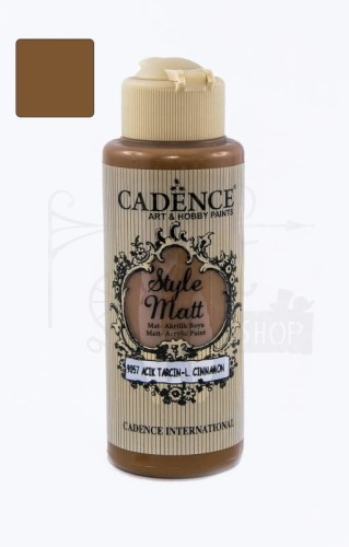 Farba akrylowa matowa Style Matt jasny cynamon 120ml S9057 Cadence
