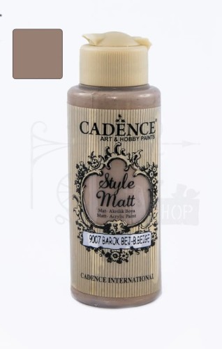 Farba akrylowa matowa Style Matt barokowy beż 120ml S9007 Cadence