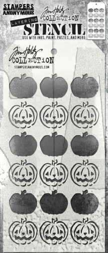 Szablon maska 12x22cm Jacks THS186 Tim Holtz Stampers Anonymous