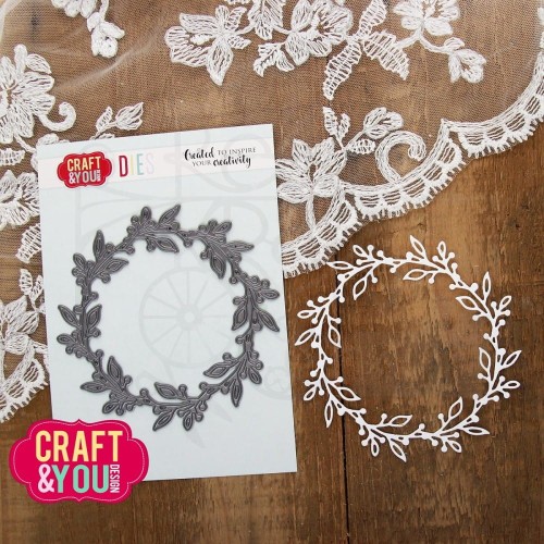 Wykrojnik Delikatny Wianek CW315 Craft&amp;You Design