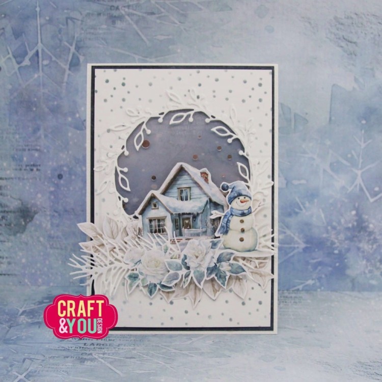 Wykrojnik Delikatny Wianek CW315 Craft&amp;You Design