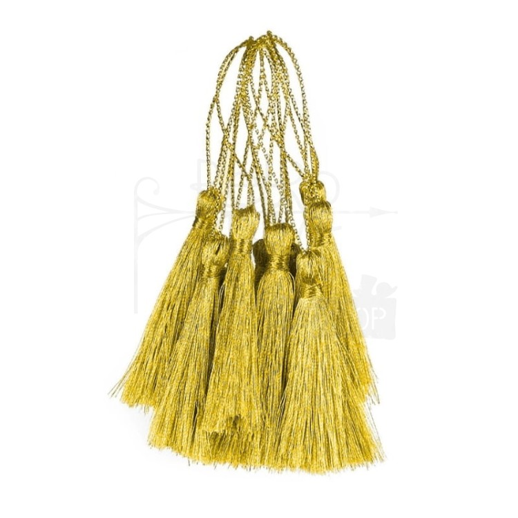 Frędzelek chwost złoty 50mm