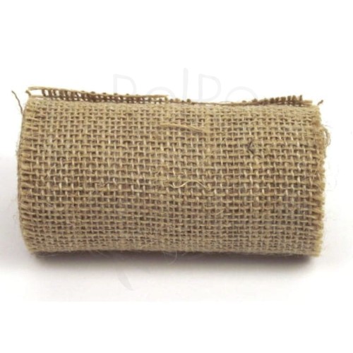 Wstążka jutowa naturalna 10cm 1.8m