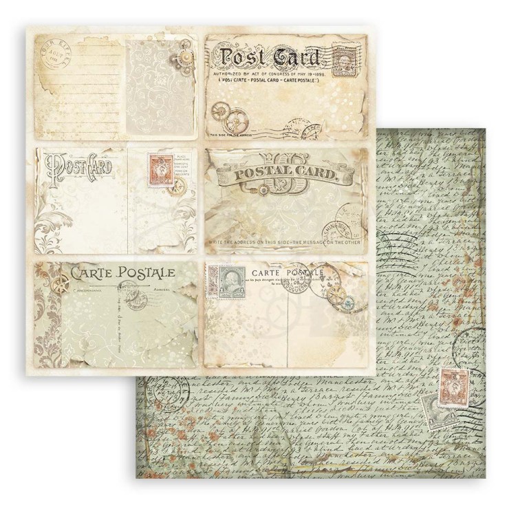 Zestaw papierów do scrapbookingu 20x20 Alterego Tła SBBS117 Stamperia