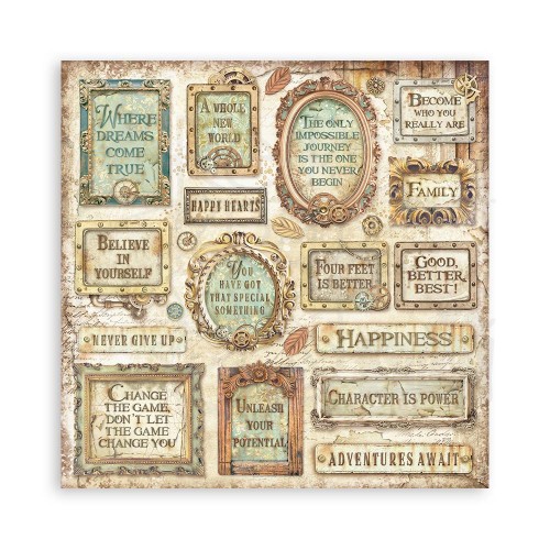 Zestaw papierów do scrapbookingu 20x20 Alterego SBBS115 Stamperia