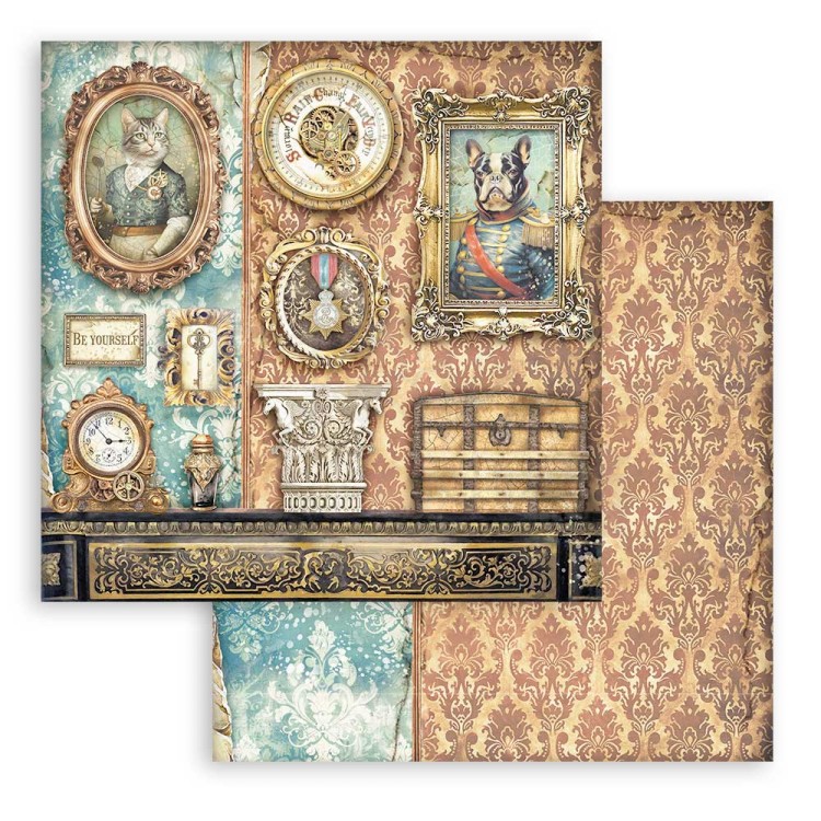 Zestaw papierów do scrapbookingu 20x20 Alterego SBBS115 Stamperia