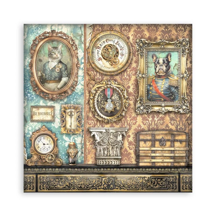 Zestaw papierów jednostronnych do scrapbookingu 20x20 Alterego SBBSXB06 Stamperia