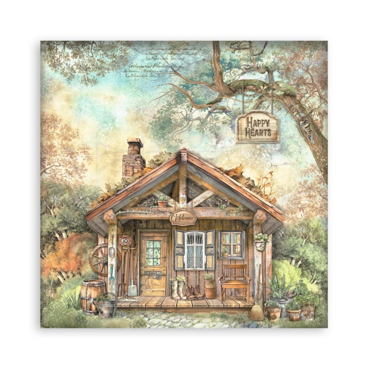 Zestaw papierów jednostronnych do scrapbookingu 20x20 Alterego SBBSXB06 Stamperia