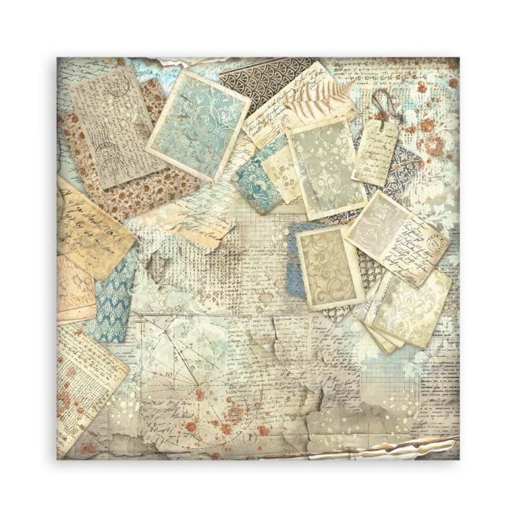 Zestaw papierów jednostronnych do scrapbookingu 20x20 Alterego SBBSXB06 Stamperia