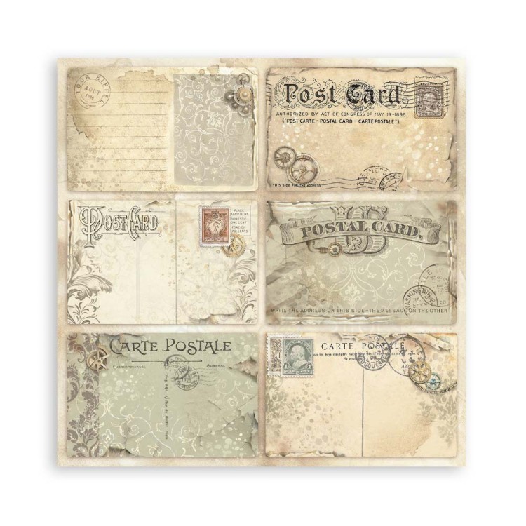 Zestaw papierów jednostronnych do scrapbookingu 20x20 Alterego SBBSXB06 Stamperia