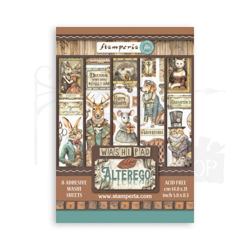 Papier washi A5 Alterego SBW12 Stamperia