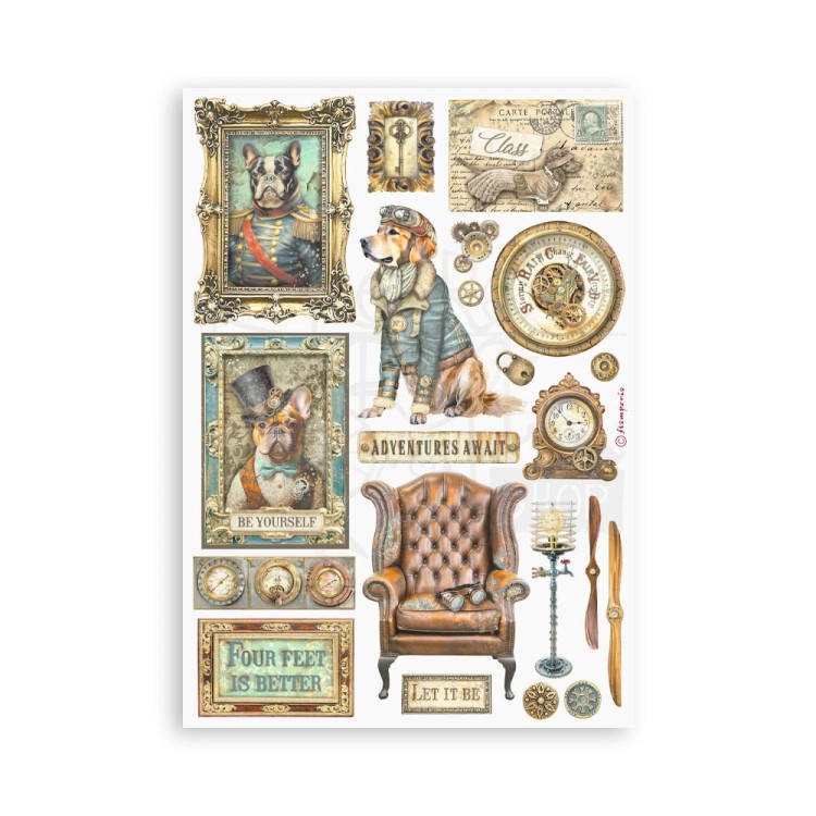 Papier washi A5 Alterego SBW12 Stamperia