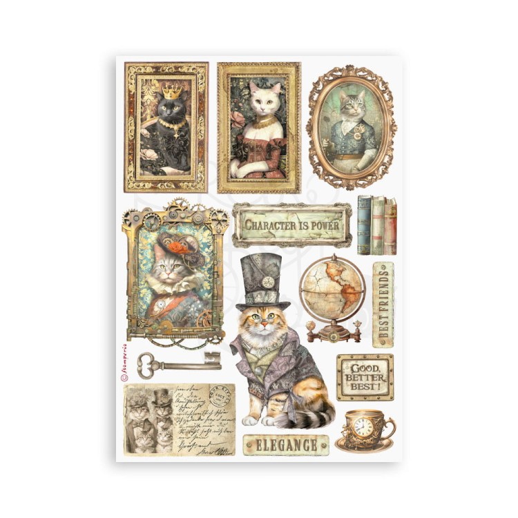 Papier washi A5 Alterego SBW12 Stamperia