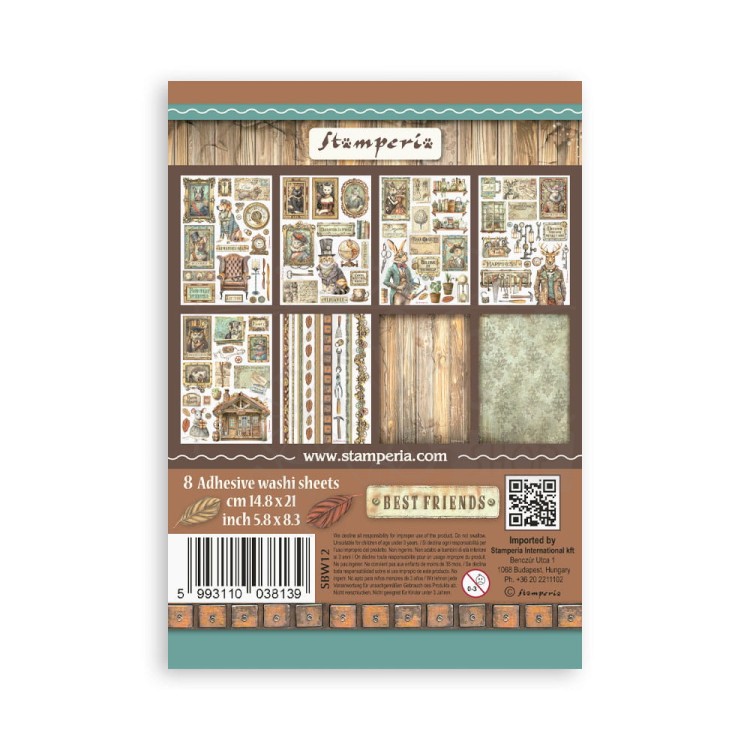 Papier washi A5 Alterego SBW12 Stamperia