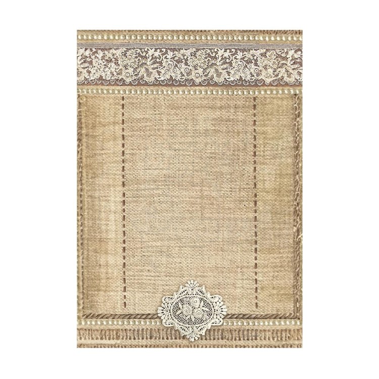 Papier ryżowy A6 Old Lace Tła DFSAK6032 Stamperia