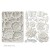 Foremka silikonowa A5 Old Lace Motyle i kwiaty KACMA544 Stamperia