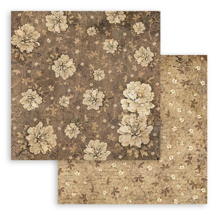 Zestaw papierów do scrapbookingu 20x20 Old Lace SBBS116 Stamperia
