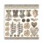 Zestaw papierów do scrapbookingu 20x20 Old Lace SBBS116 Stamperia