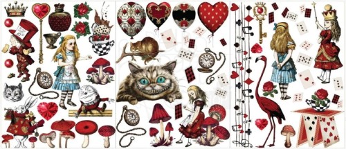 Rub-on decor transfer 21.5x27.9cm Middy Wonderful Impressions 672492 Prima