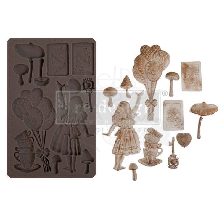 Foremka silikonowa 20x13 Whimsy Craft Chronicles 672447 Prima