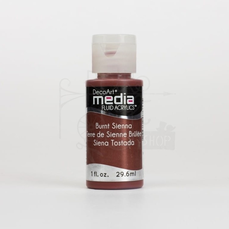 Fluid Acrylics płynny pigment polimerowo - akrylowy Burnt Sienna DMFA02 DecoArt