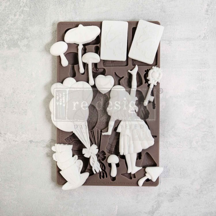 Foremka silikonowa 20x13 Whimsy Craft Chronicles 672447 Prima