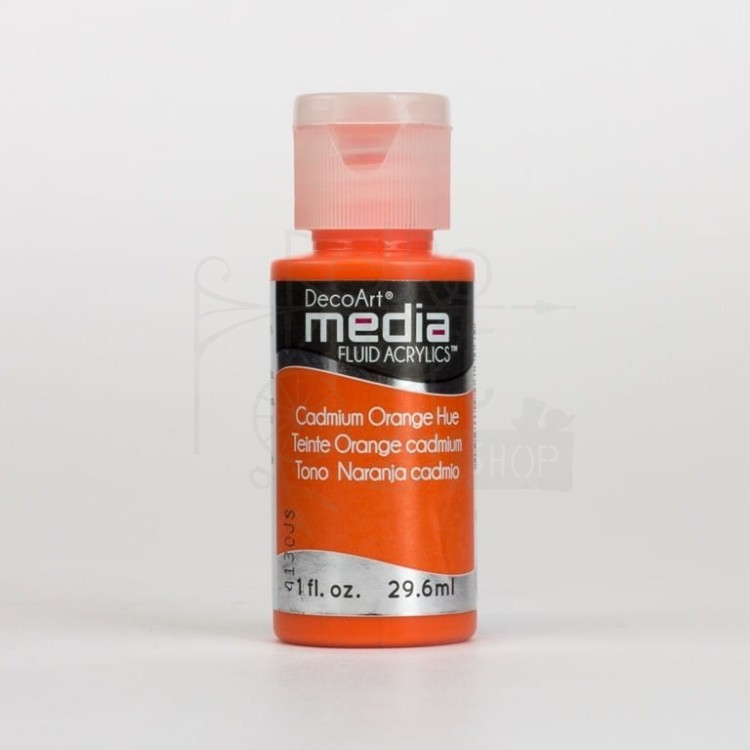 Fluid Acrylics płynny pigment polimerowo - akrylowy Cadmium Orange Hue DMFA15 DecoArt