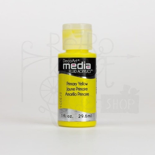 Fluid Acrylics płynny pigment polimerowo - akrylowy Yellow DMFA28 DecoArt