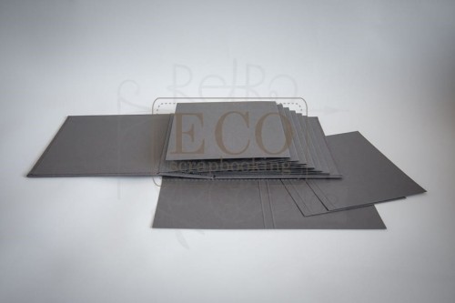 Album Bazyliszek 16x16 - szary - 6 kart otwarty Eco Scrapbooking