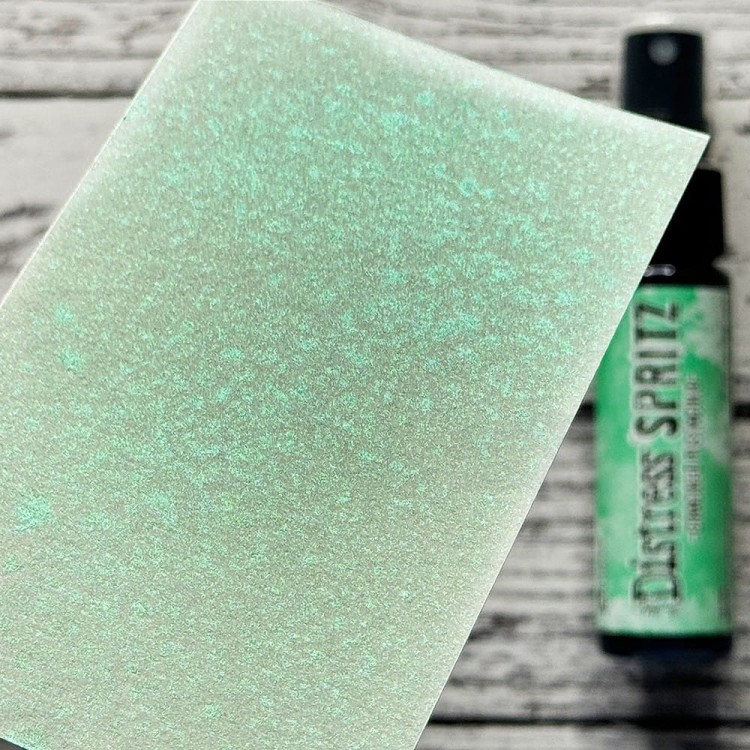Tusz w sprayu Mgiełka Tim Holtz Distress Spritz Cracked Pistachio TDU86260 Ranger