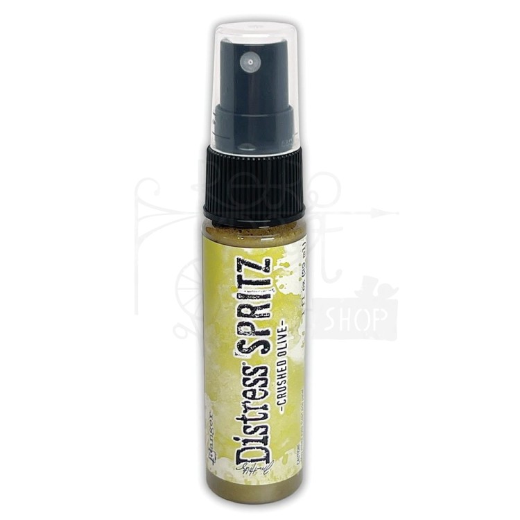 Tusz w sprayu Mgiełka Tim Holtz Distress Spritz Crushed Olive TDU86284 Ranger