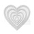 Zestaw wykrojników Heart - Serca 11 sztuk 661188 We R Memory Keepers