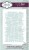 Wykrojnik Shabby Basics - Cheesecloth by Sam Pole CEDSP002 Creative Expressions