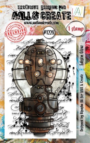 Stempel akrylowy Edison Glow AALL-TP-1228 AALL &amp; CREATE