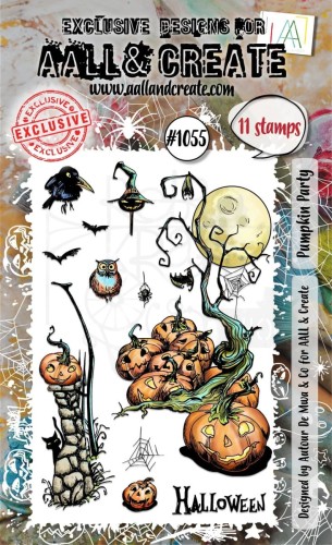 Stempel akrylowy Pumpkin Party 11 elementów AALL-TP-1055 AALL &amp; CREATE
